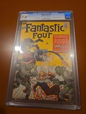 Fantastic Four #2 CGC 7.0 -Grail 2nd Fantastic Four 1st Skrulls-Secret Invasion picture