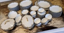 Noritake fine vintage bone china trimmed in 24 karat gold, 12 piece place set picture
