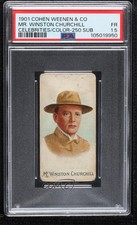 1901 Cohen Weenen Boer War Celebrities Tobacco Winston Churchill PSA 1.5 11bd picture