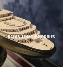 Van Ryper Model Normandie French Line CGT Paquebot Normandie Large model 24