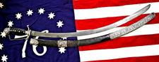 FRENCH INDIAN WAR, AMERICAN REVOLUTIONARY WAR SILVER HILT LION HEAD SWORD C 1760 picture