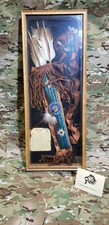 Authentic Crazy Horse Quiver & Arrows Native American W/ COA Lakota Oglala Souix picture