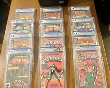 Marvel Secret Wars 1984 Complete CGC 9.8 Set #1-12 | Newsstand #3 #8 #11 #12 picture