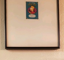 The Simpsons 1993 Art De Bart Redemption Card Uncut Sheet Skybox RARE TWO Exist picture