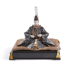 Lladro Hina Dolls Emperor Figurine 01001940 picture
