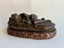 Antique James Pradier a Bronze Figure Of A Reclining Nude, 7