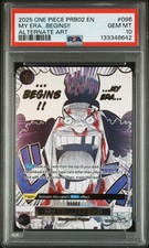 My Era Begins OP09-096 PSA 10 One Piece PRB-02 Alternate Art English Gem Mint picture