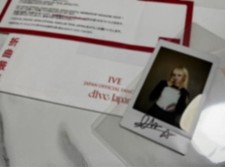 Ive Liz Dive Japan Autographed Instax First Edition picture