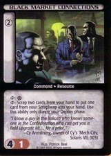 Black Market Connections - Counterstrike - Battletech CCG picture