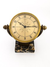 Jaeger Le Coultre table clock 8 days Nautic stars Hermès Paris 40's picture