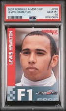 2007 FORMULE & MOTO GP #266 LEWIS HAMILTON PSA 10 picture