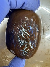 Dragon Pattern Specimen Rough Boulder Opal 480 grams Beautiful Matrix Yowah nut picture
