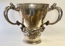 1899 Hawaii Honolulu Stock Exchange Trotting & Racing Cup Sterling Silver 1.66kg picture
