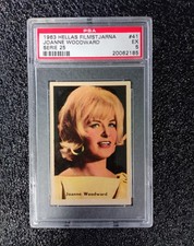 🏆 Hellas Film-Stjarna Joanne Woodward Card PSA 5 Paul Newman's Own Wife picture