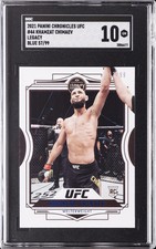 2021 PANINI CHRONICLES UFC LEGACY BLUE 57/99 #44 KHAMZAT CHIMAEV SGC 10 GM picture