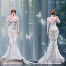 Honey select studio Mikami Yua Model Pre-order Wedding Dress Painted 1/6 Scale picture
