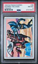 1966 BATMAN B SERIES CANADA 8B SNARING THE SHEIK PSA 8 HIGHEST GRADED POP 1 picture