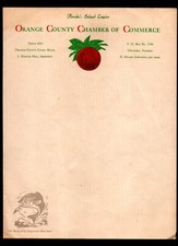 Orange County Chamber of Commerce - Orlando Florida c1920 - Letter Head Bill picture