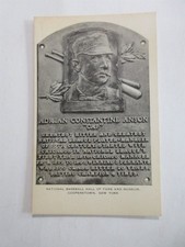 1953-55 ARTVUE TYPE 1 Hall of Fame Postcard CAP ANSON picture