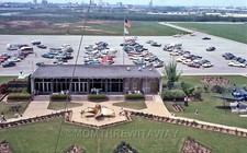 1976 COLOR SLIDE 1788 AL Mobile Battleship Memorial Park View Museum from Deck picture