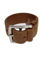 HERMES 00s Etriviere Bracelet Suede BRW Mens picture