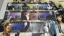 Ultra-Rare Final Fantasy 7 VII R Battle Train Lottery Cards (77 In Existence) picture