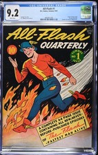 All-Flash (1941) #1 CGC NM- 9.2 White Pages DC Comics 1941 picture