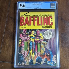 Baffling Mysteries #22 Ace 1954 Horror CGC 9.6 Highest Graded in the Series picture