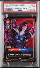 2025 PRIZEWALL-INVERTED BACK #247 KAI'SA - DAUGHTER OF THE VOID PSA 10 picture