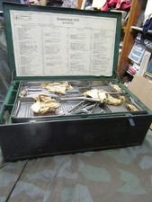 WWII GERMAN FIELD HOSPITAL SURGEON'S TOOL CHEST 1939 DATED LAZARETTE mengele picture