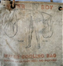 Vintage Water Bag -- Robt. O. Bossinger - Brannan St. San Francisco, CA   picture