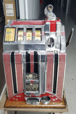 Vintage Antique 1920s Mills 5 Cent Slot Machine - Restored - Rare picture
