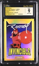 CGC 9/10 Auto Ryan Ottley Signed Killcannon 100/100 Invincible 2025 Pop 1 picture