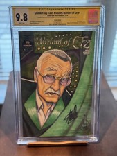 Warlord of Oz #1 CGC SS 9.8 Stan Lee SIGNED ONE OF A KIND Wizard of Oz COSPLAY picture