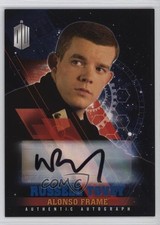 2016 Doctor Who Timeless Blue Foil 33/50 Russell Tovey as Alonso Frame Auto 5l1 picture