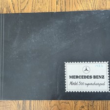 1936 MERCEDES BENZ MODEL 500 TYPE 540K 540 K PRE WAR PREWAR BROCHURE picture