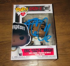 Ice Cube NWA Eric Eazy E Wright #307 Straight Outta Compton Signed Funko PSA picture