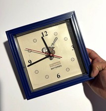 Vintage San Diego Padres Swinging Friar GE Sanyo Batteries Baseball Wall Clock picture