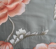 BRUNSCHWIG & FILS Verel de Belva Il Floral Green Silk Apollinaire New Remnant picture