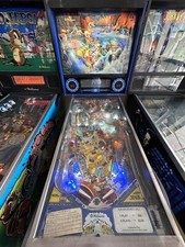 White Water 1993 LEDS Pinball machine WH20 Bigfoot River Rafting picture