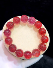 14mm High quality Rare Top Natural Super Seven Quartz Crystals Bracelet Heal Gem picture