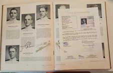 PRESIDENT JIMMY CARTER SIGNED BOOK NAVAL ACADEMY 1947 LUCKY BAG YEARBOOK JSA LOA picture