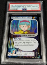 PSA 8 1/1 BULMA FOIL ⚡ONLY ONE GRADED BY PSA 2001 Score DragonBall Z Trunks Saga picture