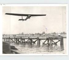 Motorless A.R. Devine GLIDER PLANE Los Angeles VINTAGE Rare 1931 Press Photo picture