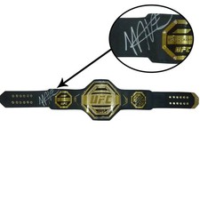 Khabib Nurmagomedov Autographed UFC Legacy MMA World Champion Belt - JSA picture