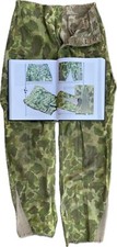 WWII US M42 CAMOUFLAGE PARATROOPER PANTS FEATURED IN AIRBORNE BOOK picture