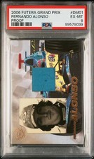 2006 FUTERA GRAND PRIX PROOF #DM01 FERNANDO ALONSO 107/275 PSA 6 picture