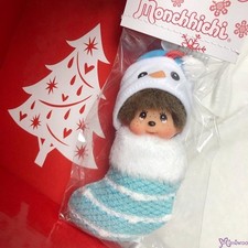 288199 Monchhichi Christmas Ornament X'Mas Mascot -  Snowman  (Mimi Collection) picture