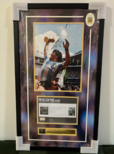 Argentina Maradona signed and framed World Cup 1986 in Mexico / COA from ICONS picture