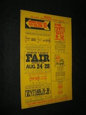 Original COLORCRAFT 1939 Fair Advertising Card PRINTED for FAIR PUBLISHING HOUSE picture
